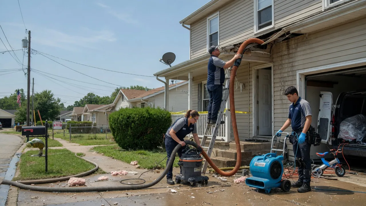 Water Damage Restoration in Bowerston, OH near me